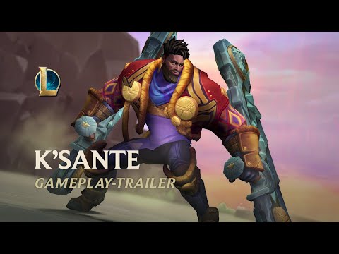 K’Sante: Der Stolz von Nazumah | Gameplay-Trailer – League of Legends