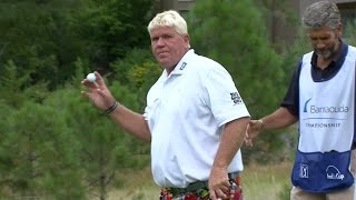 John Daly’s approach gets robbed of eagle at Barracuda