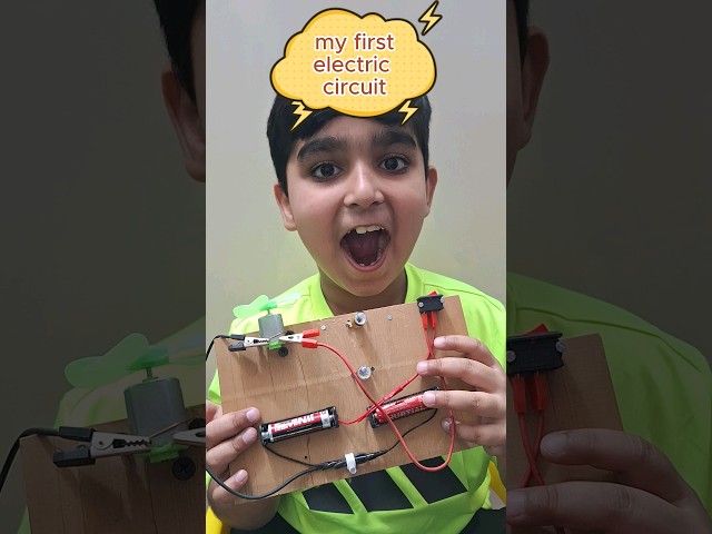 Vídeo relacionado con Sntieecr Electric Circuit Kit for Kids Ages 8-12, Electrical Circuits Science Project, Educational Stem Kits, Montessori Learning Kits Set for Kids, DIY Stem Engineering Project, for Kids