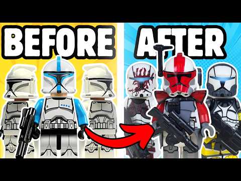 21 EASY Upgrades For Your LEGO CLONE ARMY!