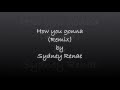 How Yo Gonna Remix By Sydney Renae LYRICS