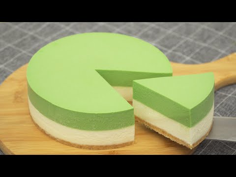 Matcha Cheesecake [No Oven]