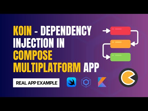 Dependency Injection In Compose Multiplatform App | Using Koin in Kotlin Multiplatform App