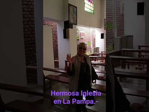 04/05/26 Iglesia de Macachin La Pampa  de rara arquitectura...