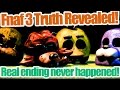 Five Nights At Freddy S 3 Truth Revealed The Real Ending Never Happened