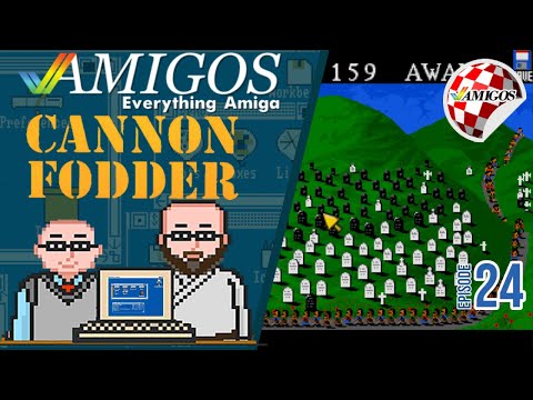 Cannon Fodder Review | Commodore Amiga | Amigos: Everything Amiga Podcast 24