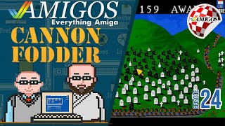 Cannon Fodder Review | Commodore Amiga | Amigos: Everything Amiga Podcast 24