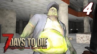 蛍光色に光る警官ゾンビが不死身過ぎた - 7Days to Die α16.4 -LIVE編集版 part4