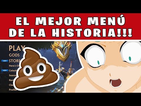 EL MEJOR MENÚ QUE HA TENIDO SMITE!!! (Parodia)