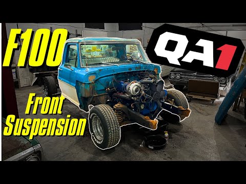 F100 Gets MODERN SUSPENSION & BRAKES! New sponsorship!