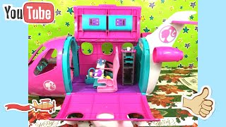 Unboxing the Barbie Doll Dream Plane!!