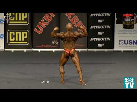 Diamond Cup Liverpool 2016 - Men's Bodybuilding up to 80kg