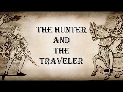 A Short Dialogue in Old English: The Hunter and the Traveler