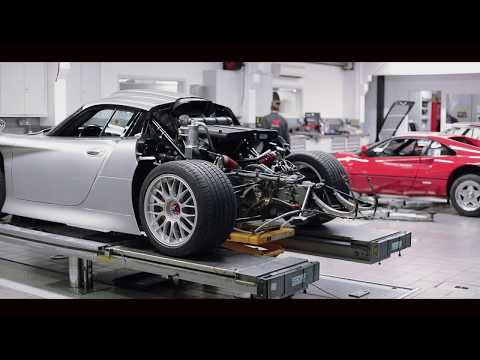 Porsche GT1 - Splitting the Beast in half