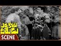 Errakota Veerudu Movie Rajanala Soliders Catch NTR In Village NTR Savitri Shalimarmovies