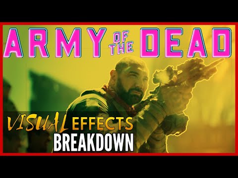 Army of The Dead Opening Scene (VFX Breakdown) CGI Making of