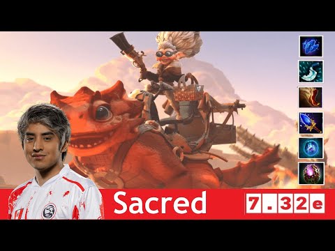 [DOTA 2] bc.Sacred the SNAPFIRE [OFFLANE] [7.32e]