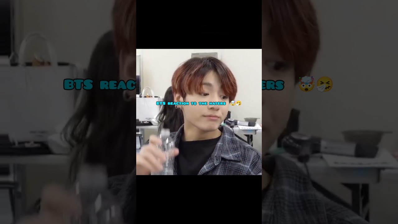 BTS reaction to haters 🤧 #btscollab #bts #asethicedits