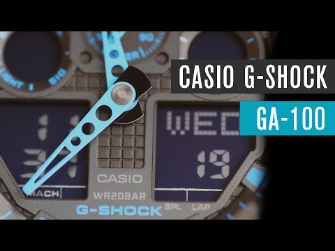 Super Alltagsuhr: Casio G-SHOCK GA100 | Test | Review | Deutsch