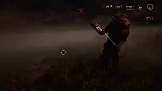 【DBD PS4】ハントレス練習中　手斧極めます