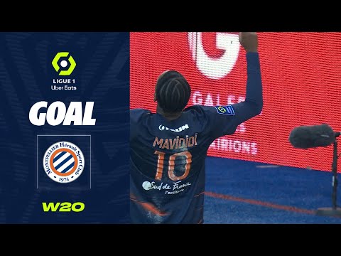 Goal Stephy Alvaro MAVIDIDI (80' - MHSC) AJ AUXERRE - MONTPELLIER HÉRAULT SC (0-2) 22/23