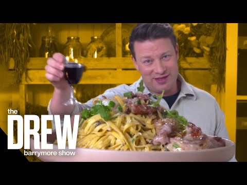 Jamie Oliver's Surf and Turf Pasta Is the New Star of Dinner | Drew's Cookbook Club