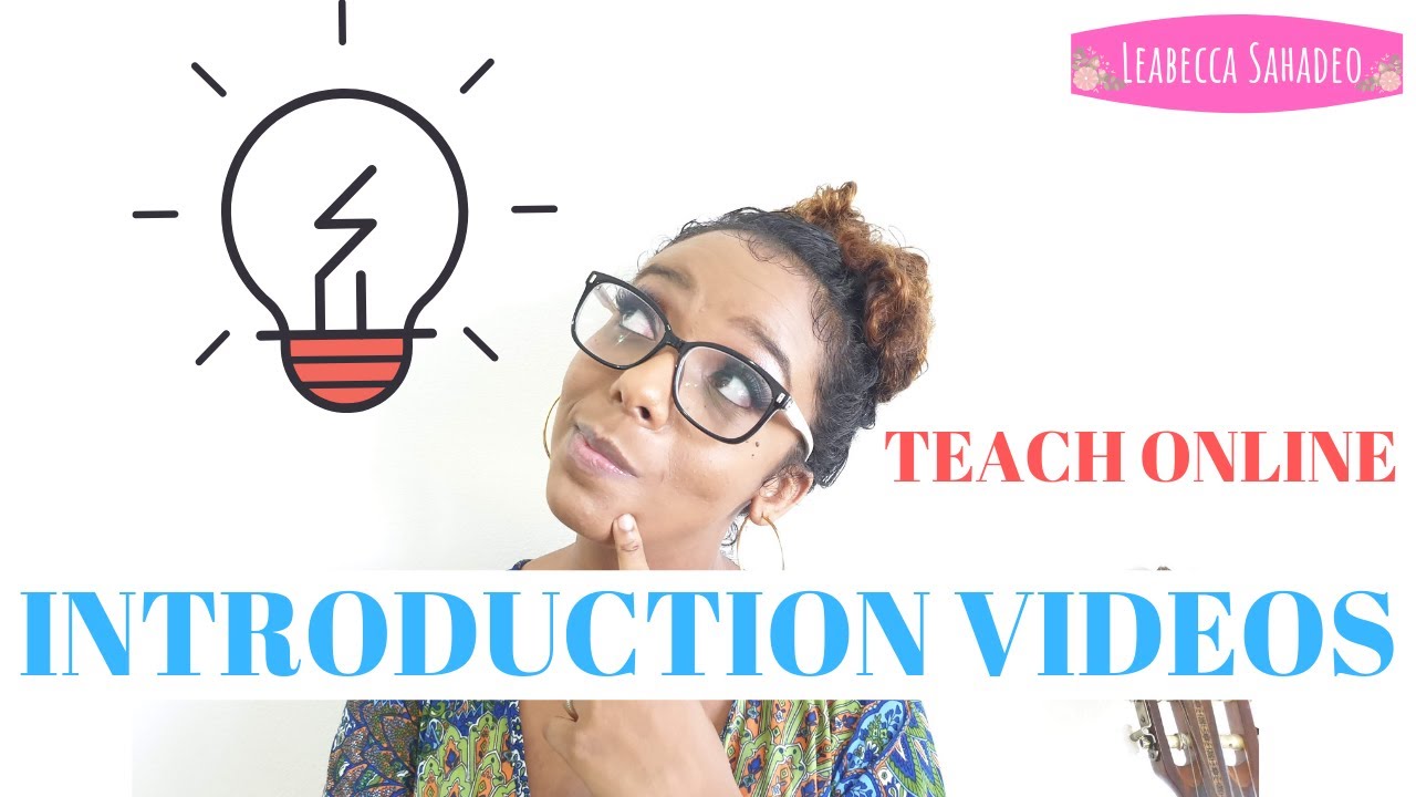Create an EPIC introduction video thumbnail
