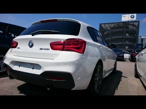 BMW M140i with AKRAPOVIC EVOLUTION EXHAUST and HJS 300 DOWNPIPE CAT SOUND BRUTAL