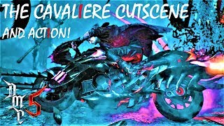 Devil May Cry 5 Dantes Bike The Cavaliere Cutscene