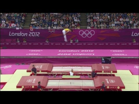Men's Trampoline Qualification - London 2012 Olympics