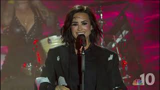 Demi Lovato - Give Your Heart A Break (Rock Version) Live at WAWA Welcome America Festival 2023