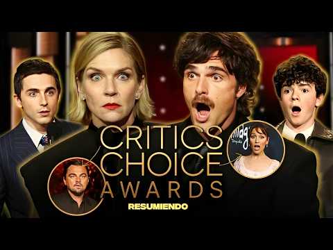 TODOS LOS GANADORES DE LOS Critics Choice Awards 2025 | Critics Choice Awards 2025 ALL WINNERS