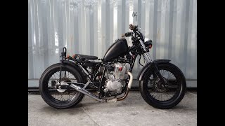 ☆HONDA FTR223 トランペットマフラー スポタン リジットサスペンション チョッパースタイル 全国配送可 YouTubeにて動画見れます