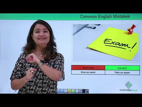 Common English Mistakes