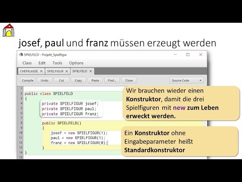 Informatik Klasse 10 - Java mit BlueJ Stunde 5 - Attribute (Spielautomat)