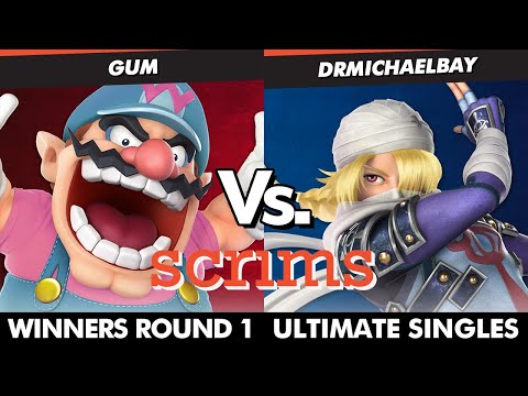 Scrims Showdown 48 - gum (Wario) Vs. DrMichaelBay (Sheik) SSBU Ultimate Tournament