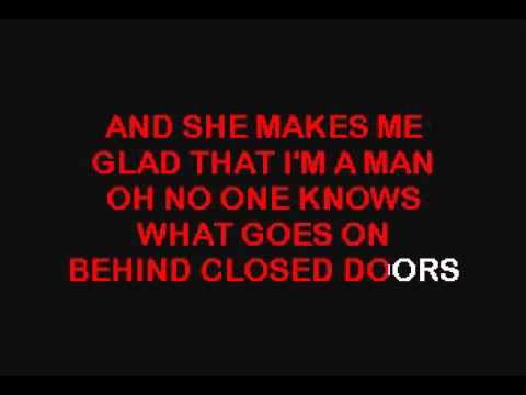 SC7507 07   Rich, Charlie   Behind Closed Doors [karaoke]