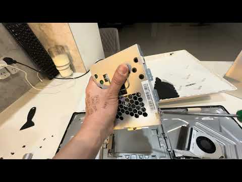 HP 27-n102a ( How to SSD Upgrade HP All In One 27-Inch ) #hp