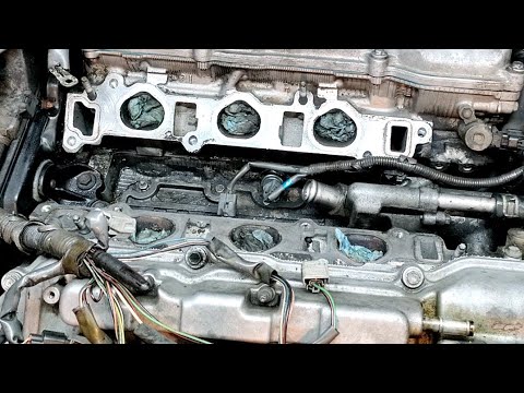 2003 Lexus es300 coolant bypass hose and thermostat replacement