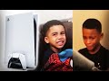 BREAKING LITTLE BROTHER PS4 & SUPRISING HIM With a FAKE PS5 on CHRISTMAS