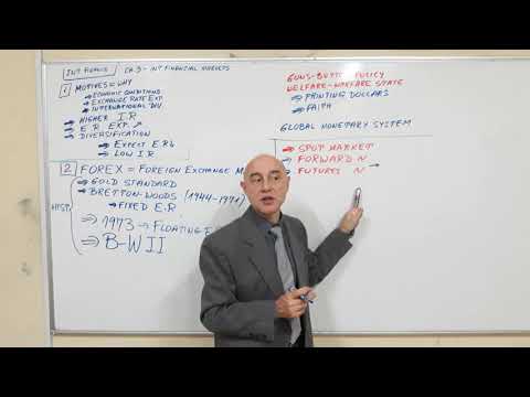 International Finance Lecture 01