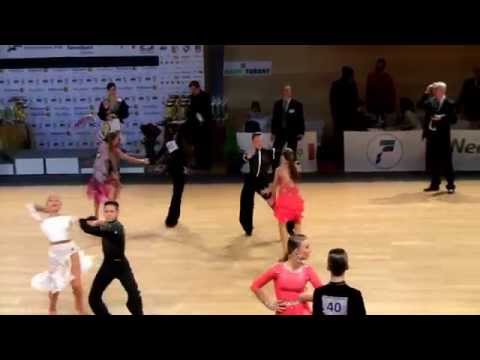 Brno Open 2013, WDSF open junior 2 latin, final samba