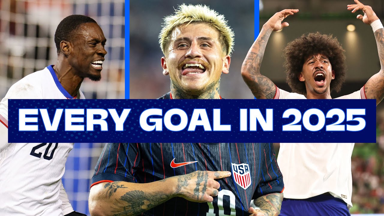 All 33 Goals ror the U.S. Men's National Team In 2025 ⚽