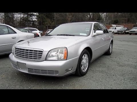 Запуск Cadillac Deville 2003 года, двигатель и подробный тур