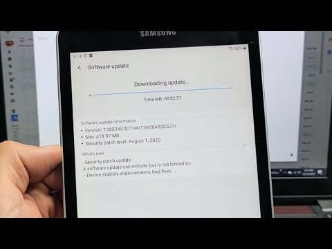 Galaxy TAB A: How to Software Update to Latest Android Version