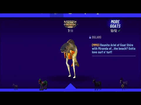 How to get the BGLARG Goat in MMO! Goat Simulator MMO