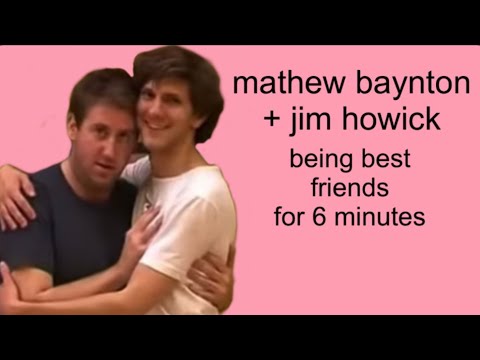 mathew baynton + jim howick being best friends for 6 minutes