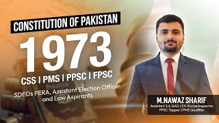 Download the video "1973 Constitution of Pakistan | For SDEO PERA, Assistant Election Commission & Law Aspirants"