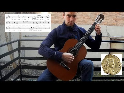 Le Bon Roi Dagobert - Easy Guitar Arrangement | Free Tab