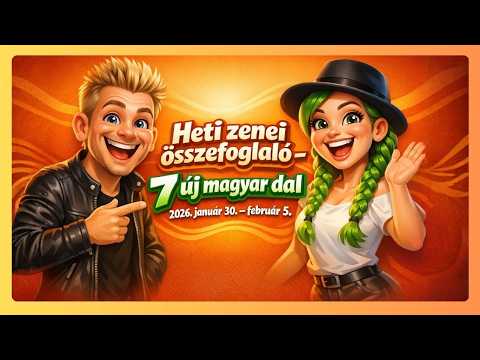 Heti zenei összefoglaló – 7 új magyar dal (2026. január 30. – február 5.)   ⁨@MulatazAIEnglish  🎵